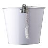 Iron and aluminium ice bucket Corey white | No Branding | not available | not available