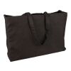 Oeko-Tex cotton (280 gsm) shopping bag Hugh black | No Branding | not available | not available