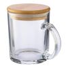 Recycled glass drinking mug 300 ml Ashley neutral | No Branding | not available | not available