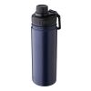 Stainless steel double-walled drinking bottle 500 ml Chad grey | No Branding | not available | not available