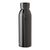 Stainless steel single-walled drinking bottle 650 ml Cindy black | No Branding | not available | not available