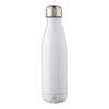 Recycled stainless steel single-walled flask 650 ml Cliff red | No Branding | not available | not available