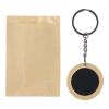 Bamboo keychain Gene black | No Branding | not available | not available