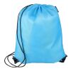 rPET polyester (210D) drawstring backpack Calix cobalt blue | No Branding | not available | not available