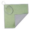 rPET golf towel Idris light green | No Branding | not available | not available
