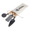 Metal and wooden kitchen tool set Sylvan brown | No Branding | not available | not available