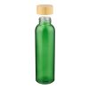 Glass drinking bottle (500 ml) Levi green | No Branding