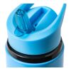 Recycled stainless steel drinking bottle (500 ml) Zeno light blue