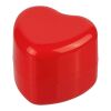 PP heart-shaped lip balm jar Ilja red | No Branding