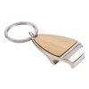 Zinc alloy keychain Aria brown | No Branding