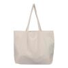 Corduroy tote bag Tino grey | No Branding