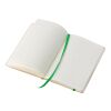 Recycled paper notebook (A5) Gianni lime | No Branding | not available | not available