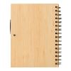 Bamboo notebook Carmen brown | No Branding | not available | not available