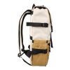 Backpack Vayo 2-tone | Recycled | Laptop 15" | 11 l khaki
