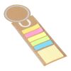 Bookmark Clay | Recycled cardboard brown