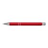 Aluminium ballpen Albacete red