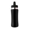 Stainless steel bottle Serena black