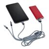 Nylon charging cable Felix red
