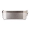 Stainless steel lunch box Reese silver