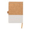 Cork and cotton notebook Trevor aqua