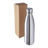 Recycled stainless steel double-walled flask 500 ml Clifford silver