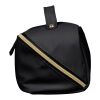 Recycled PU toilet bag Alon black