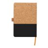 Cork and cotton notebook Trevor black