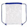 PVC drawstring backpack Kiki cobalt blue