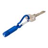 Aluminium mini torch with carabiner Tracy silver