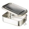 Stainless steel lunch box Kasen silver