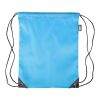 rPET polyester (210D) drawstring backpack Calix cobalt blue
