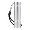 Recycled aluminium COB flashlight Sami silver