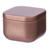 Metal candle Laurie rose gold