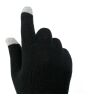 Polyester gloves Elena black | No Branding | not available | not available