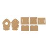 MDF birdhouse kit Taylor brown | No Branding | not available | not available