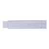 Plastic foldable ruler Leon white | No Branding | not available | not available