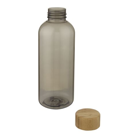 Ziggs 650 ml GRS recycled plastic sports bottle Standard | Transparent black | No Branding | not available | not available