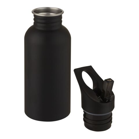 Lexi 500 ml stainless steel sport bottle Standard | Solid black | No Branding | not available | not available