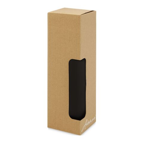 Lumi 300 ml ceramic tumbler with bamboo lid Solid black | not available