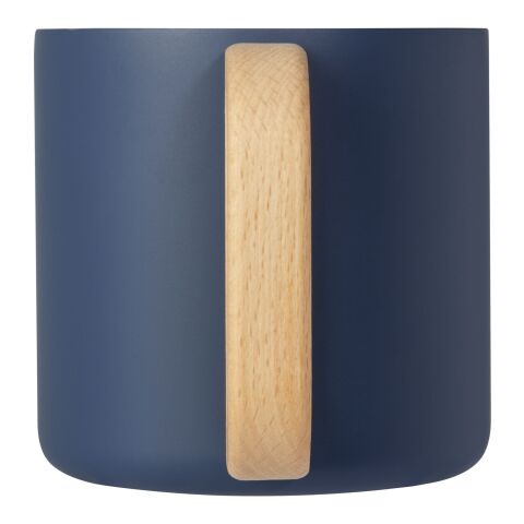 Bjorn 360 ml RCS certified recycled stainless steel mug with copper vacuum insulation Dark blue | not available