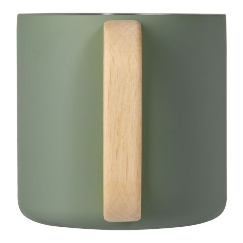 Bjorn 360 ml RCS certified recycled stainless steel mug with copper vacuum insulation Standard | Heather green | not available | No Branding | not available | not available