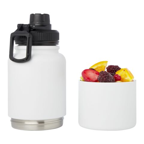 Dupeca 840 ml RCS certified stainless steel insulated bottle Standard | White | No Branding | not available | not available