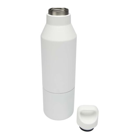 Odessy 600 ml RCS certified recycled stainless steel insulated bottle with 300 ml cup Standard | White | Not applicable | No Branding | not available | not available