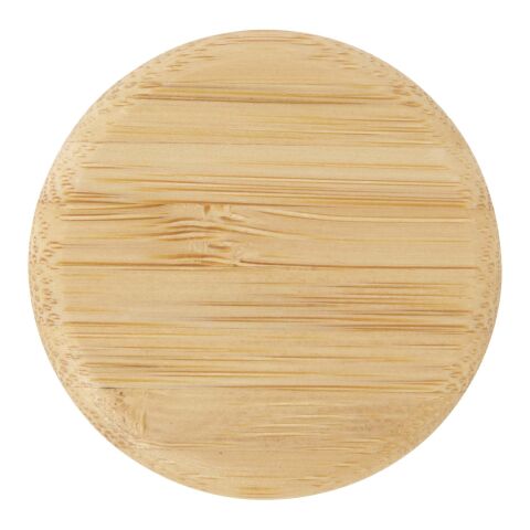 Porto 500 ml glass water bottle with silicone handle and bamboo lid  Standard | White | No Branding | not available | not available