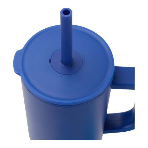 Brady 900 ml RCS certified insulated tumbler with silicone straw Standard | Royal blue | not available | No Branding | not available | not available