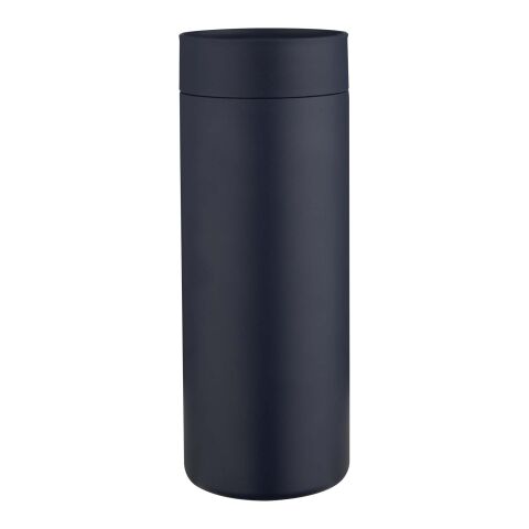 Illuminate 650 ml RCS recycled double wall stainless steel water bottle with 3-piece lid set Standard | Deep blue | Not applicable | No Branding | not available | not available