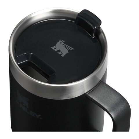 Stanley Everyday Suburban 473 ml recycled stainless steel insulated mug Standard | Solid black | No Branding | not available | not available