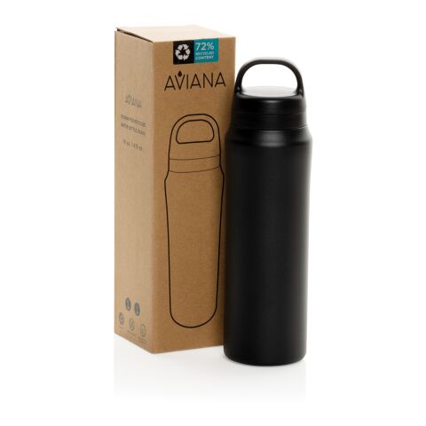 Aviana™ Rowan RCS Recycled Water Bottle 470 ML black | No Branding | not available | not available