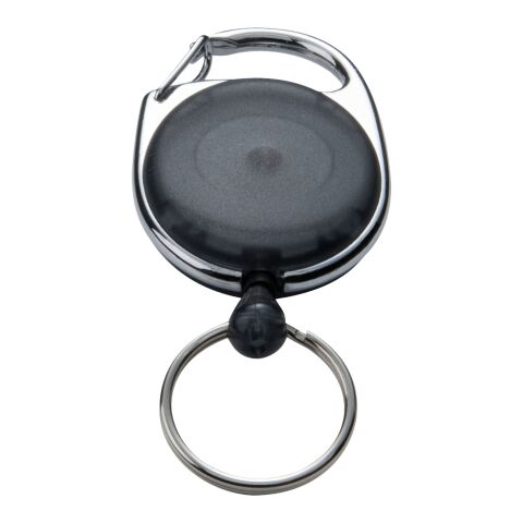 Gerlos roller clip keychain Standard | Solid black | not available | No Branding | not available | not available | not available