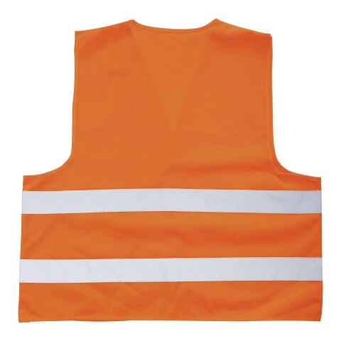 Watch-out XL safety vest in pouch for professional use Standard | Neon orange | not available | No Branding | not available | not available | not available